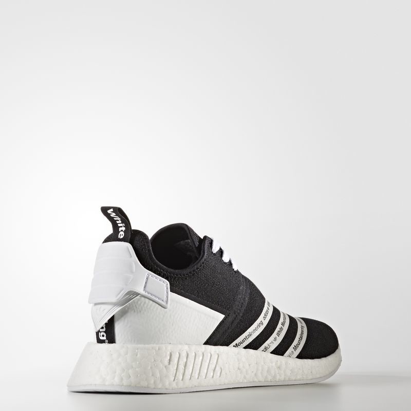 White Mountaineering x adidas NMD R2 PK Black CG3648 Grailify